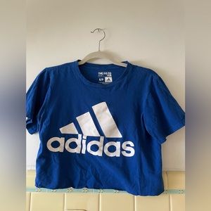 Adidas cropped go to tee T-shirt